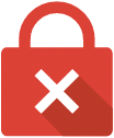 padlock-x SSL Certificates Secure